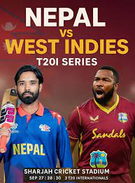 Watch 1st T20 series 2025 Nepal vs West Indies